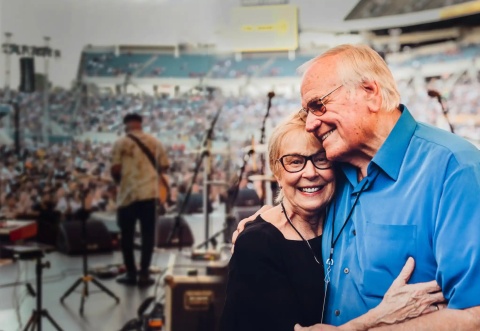 Loren Cunningham mit seiner Frau Darlene