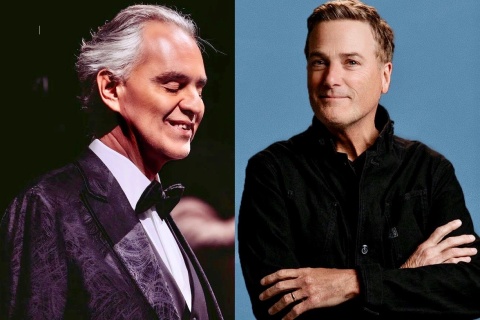 Andrea Bocelli und Michael W. Smith
