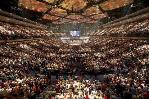 Die Lakewood-Church in den USA