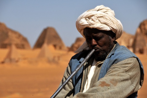 Mann aus Sudan 