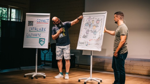 Ein Workshop bei dem Round Table
