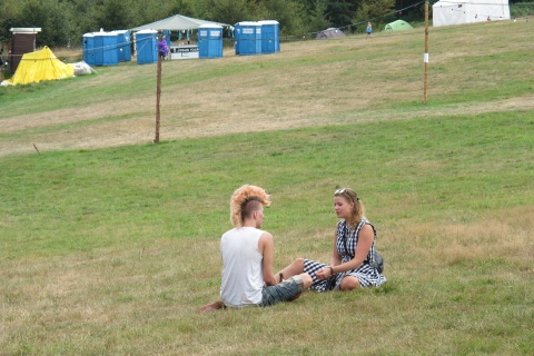 Junge Freaks am «Freakstock»