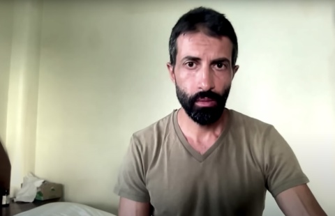 Mosab Hassan Yousef beim Interview mit Sky-News