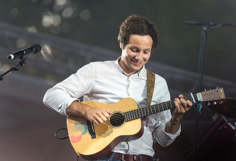 Vianney bei seinem Konzert in Toulouse, Frankreich