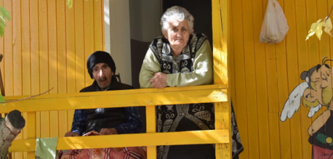 Für ältere Menschen wiegt die Vertreibung aus der Heimat Bergkarabach besonders schwer.