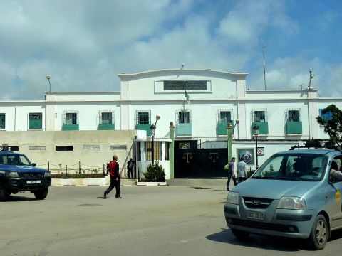 Ein Gefängnis in Algerien