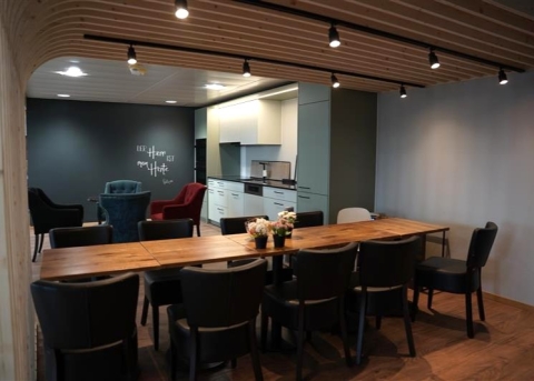 Das neue Bistro im Livenet-Büro