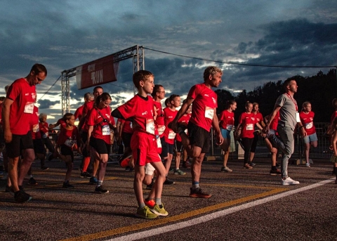 Runway Run Event in Bleienbach